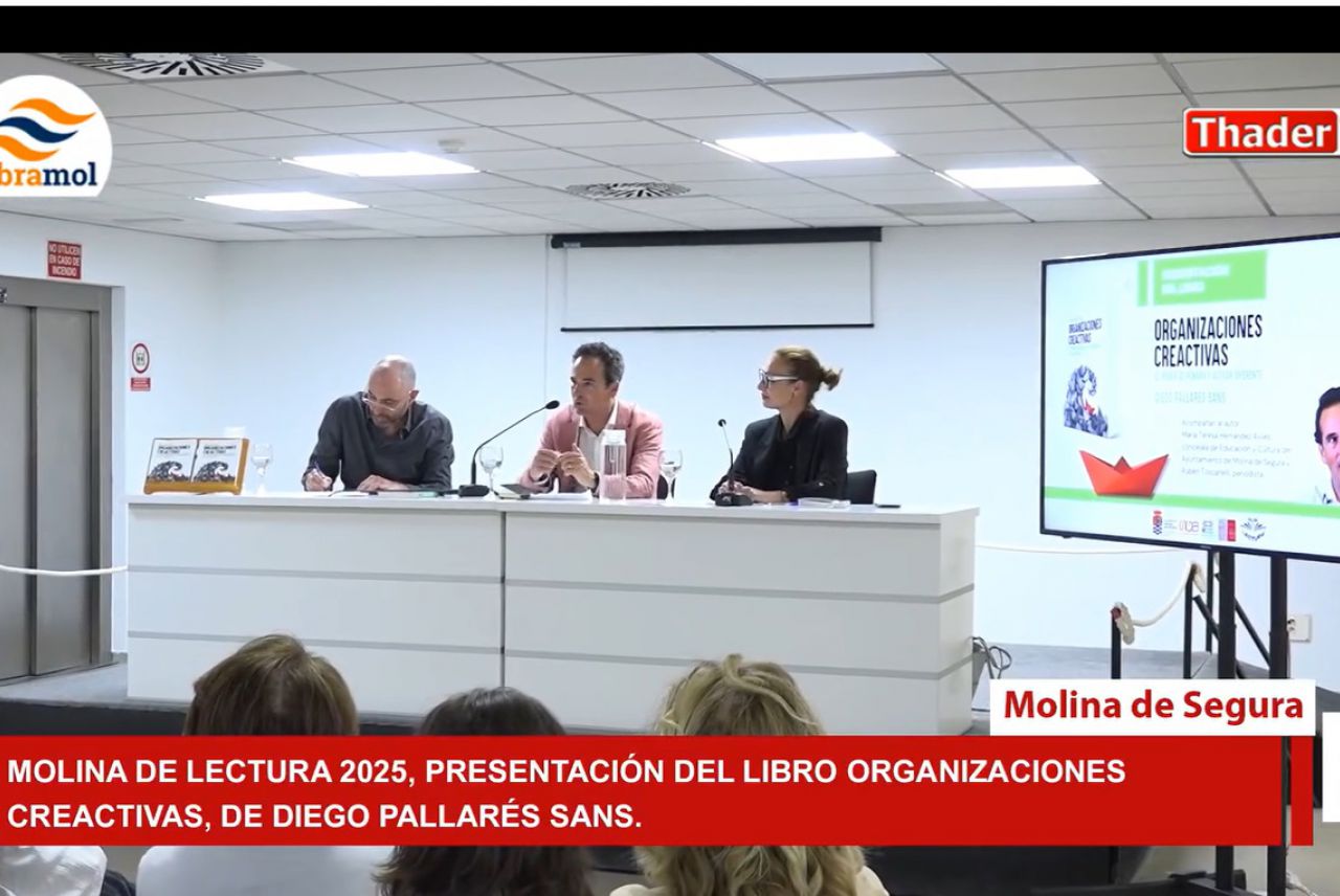 Entrevista RadioMolina Presentación del libro Organizaciones creactivas. El poder de pensar y actuar diferente